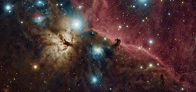 Nebulosa Cabeza de Caballo, capturada por Carlos Milovic